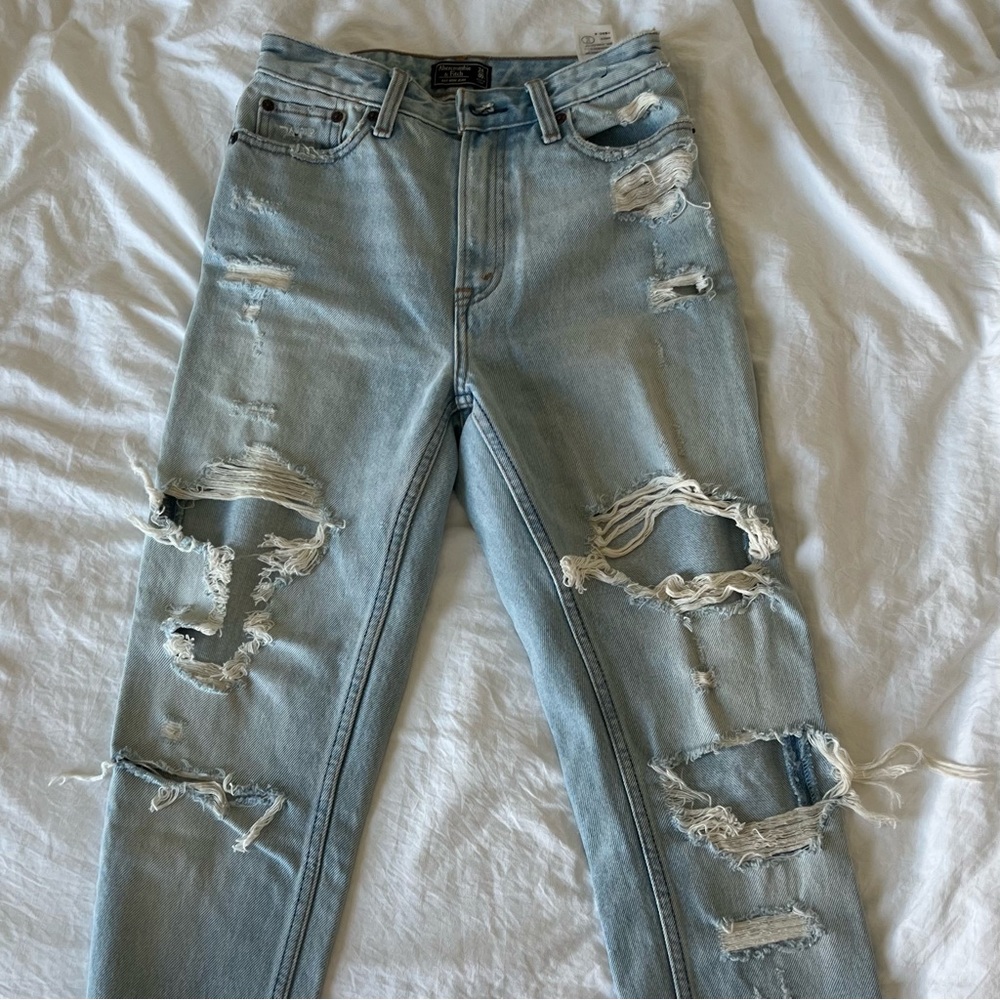 Abercrombie straight leg jeans